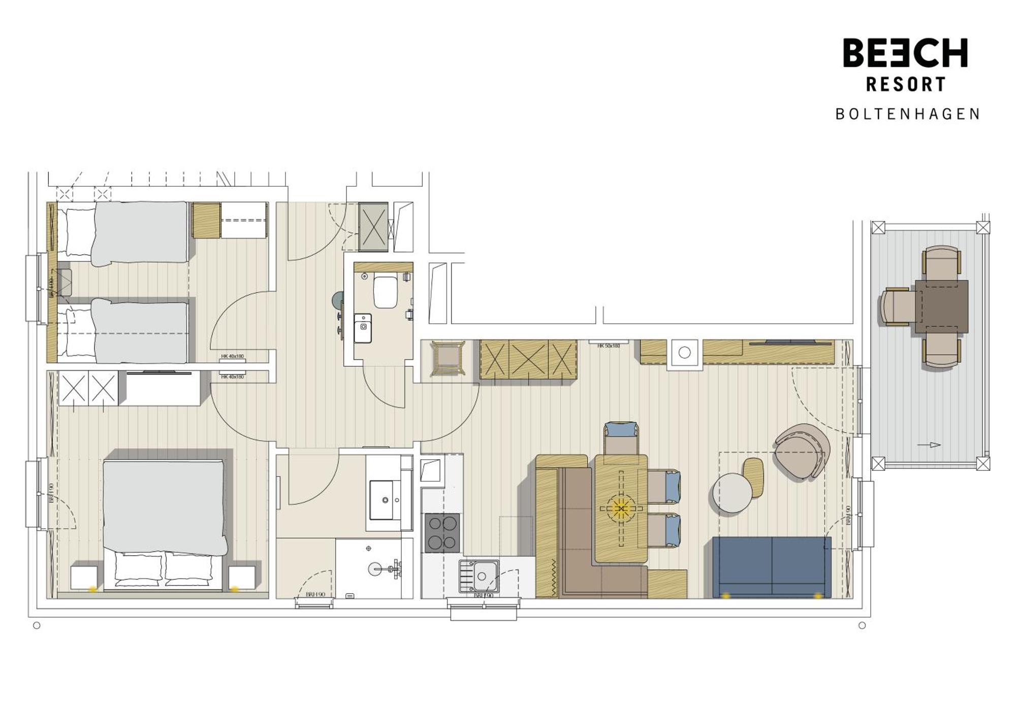 Beech Resort Boltenhagen Екстер'єр фото